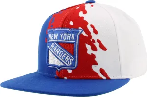 ZHATS NHL Officially Licensed Adjustable Snapback Hat Flat Bill Z11 Retro Paintbrush